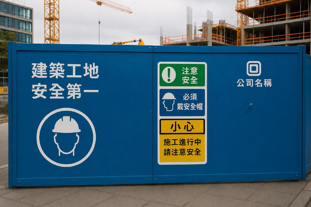 地盤圍板-工地安全海報-個人防護裝備海報 地盤圍板-工地安全海報-個人防護裝備海報